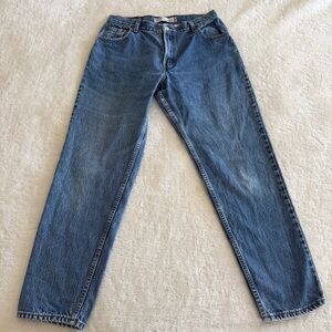 Vintage Levi's 550 Women’s Relaxed Tapered Straight Blue Jeans 14 (10/12)